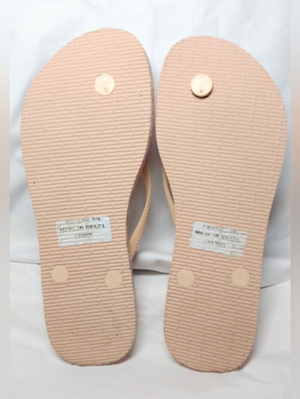 Havaianas Love Shack Fancy Pink Floral Flip Flops Women’s Size 7/8 - Picture 3 of 16